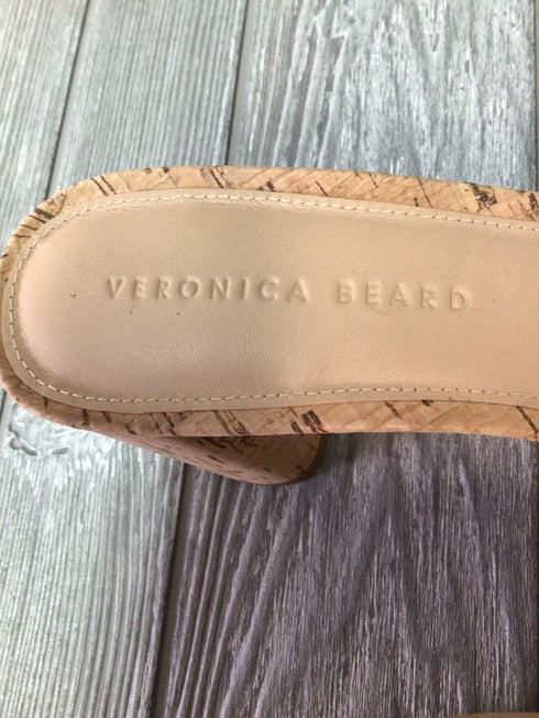 Veronica Beard Dali Platform Cork Sandals Size 8.5